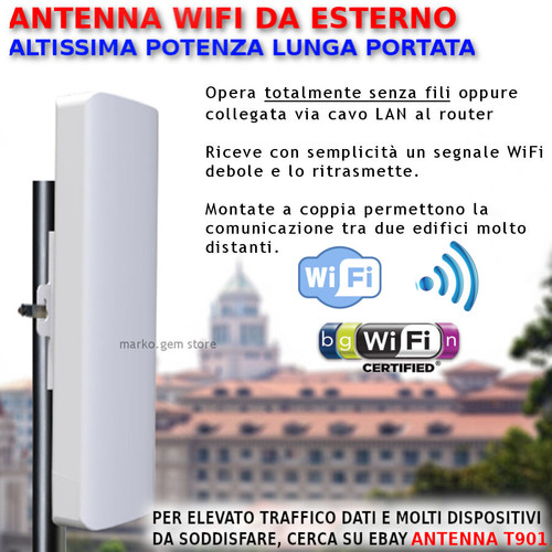 Antenna wifi esterno - antenna,