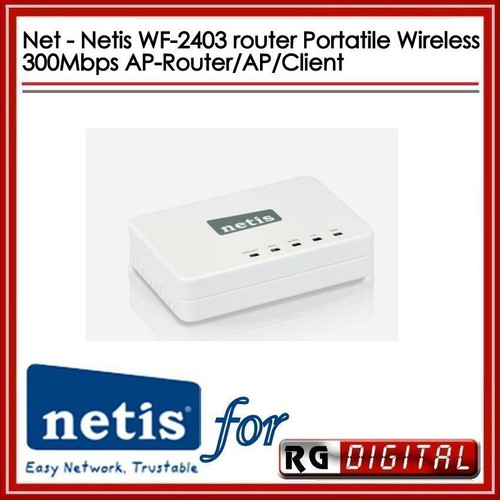 Net netis 2403 router - netis, wf-2403