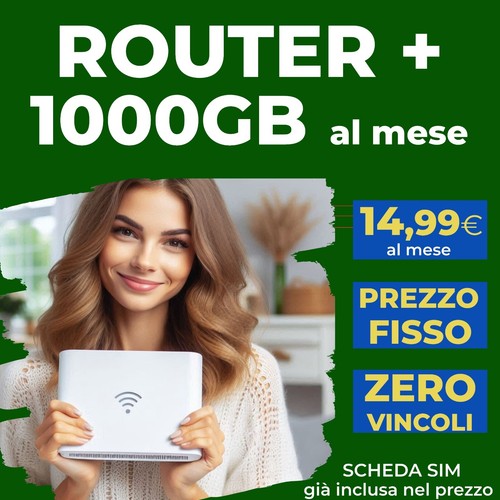 Router wifi con sim inclusa - con,